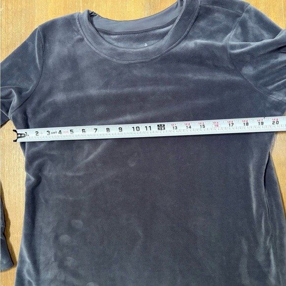 Cuddl Duds Women's Charcoal Double Velour - Picture 6 of 7